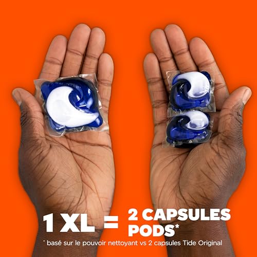 Tide Oxi Max Power PODS Laundry Detergent, Laundry Pods with Stain Remover Plus Oxi Power, 25 Count