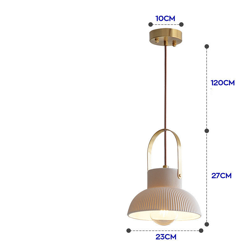 Simple Creative Light-transmitting Porcelain Chandelier