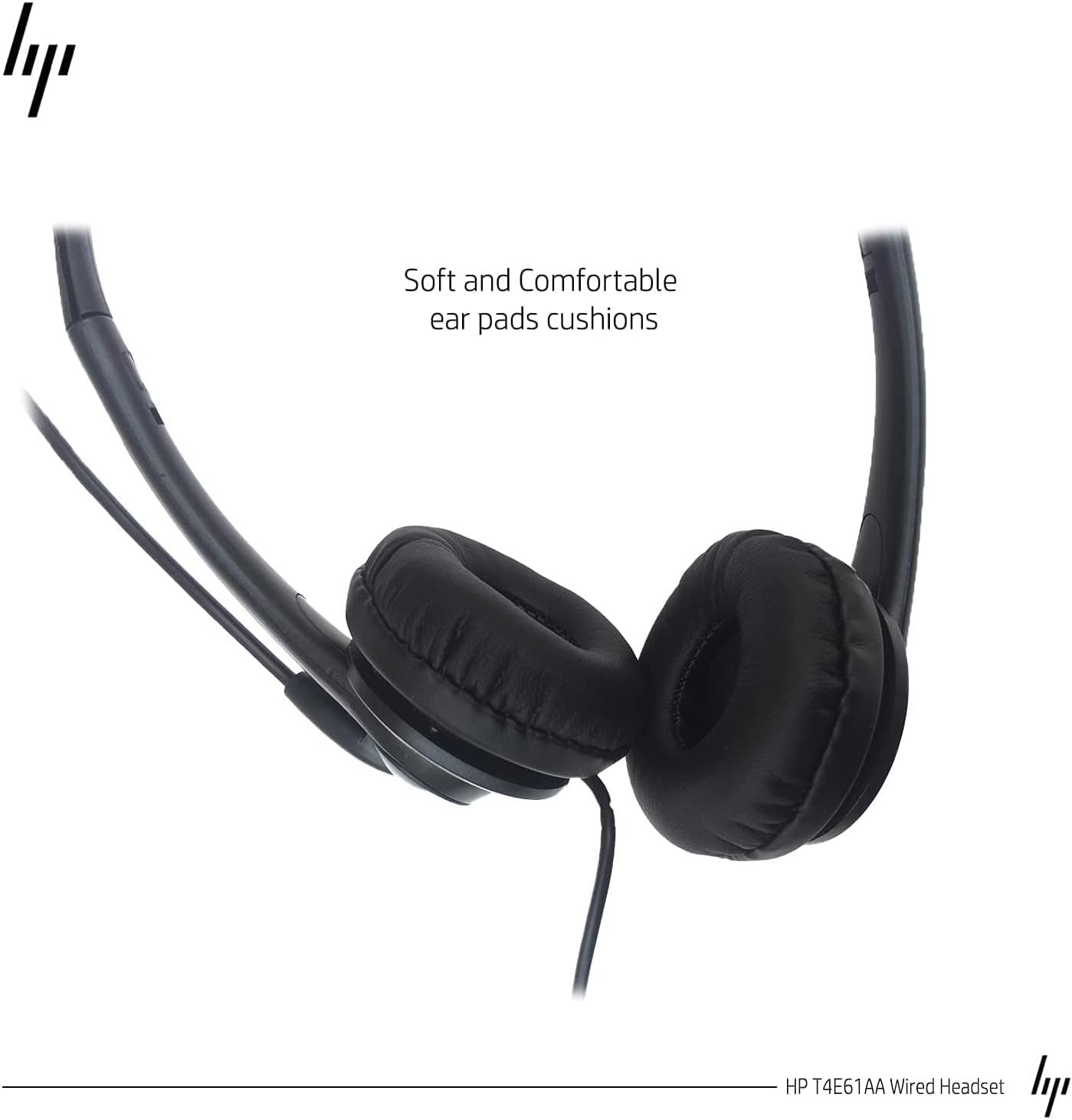 HP 3.5mm Stereo Wired Headphones, Business Headset with Microphone for Customer Service, Laptop/Desktop/PC/MAC