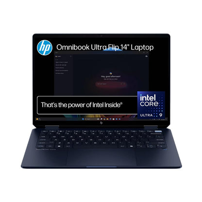 HP OmniBook Ultra Flip AI 14" Laptop: 3K OLED Touch Display, Intel® Core™ Ultra 9 Processor, 32GB RAM, 1TB SSD, Wi-Fi 7, Bluetooth® 5.4, 20.5-Hour Battery Life, Eclipse Gray, B2CP1PA
