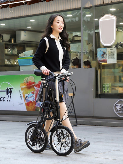 Folding 14 Inch Small Super Portable Bicycle