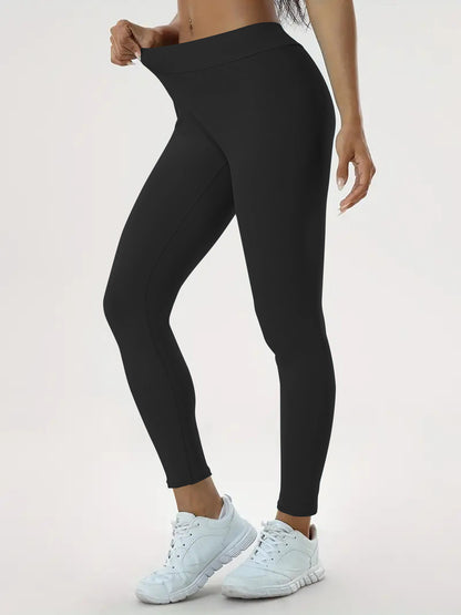High Waist Yoga Fitness Pants - Women's Lift & Sculpt Elastic Leggings