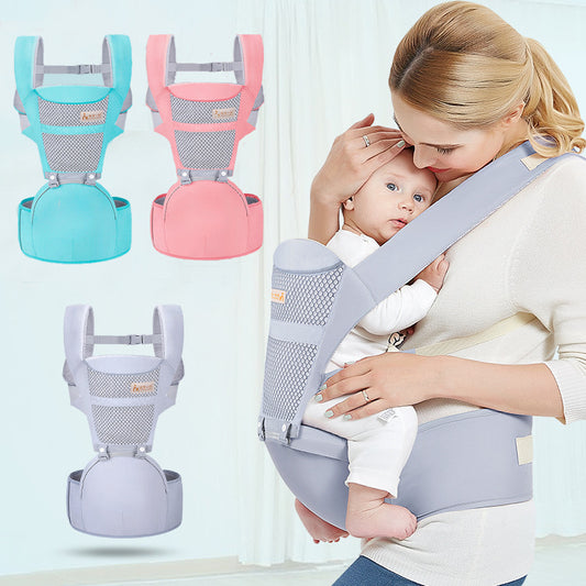 Multifunctional Baby Carrier - Breathable Waist Stool Hip Seat with Multiple Carrying Positions