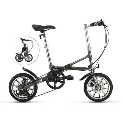 Folding 14 Inch Small Super Portable Bicycle