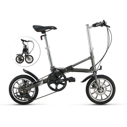 Folding 14 Inch Small Super Portable Bicycle