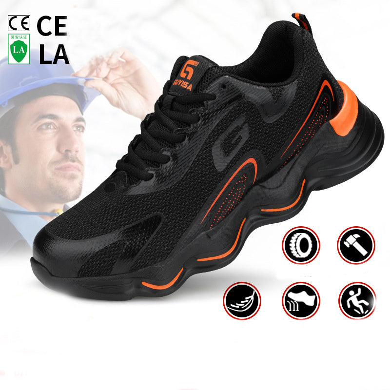 Men Work Safety Shoes Nonslip Indestructible Sneakers