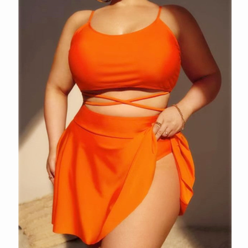 Three Piece Bikini Swimsuit