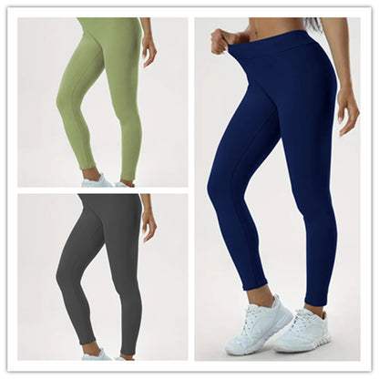 High Waist Yoga Fitness Pants - Women's Lift & Sculpt Elastic Leggings