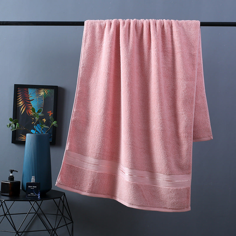 Thick Cotton Bath Towel Set Pure Cotton Beach Towel Beauty Salon Bath Towel
