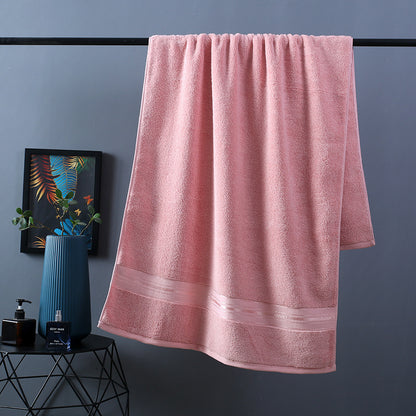 Thick Cotton Bath Towel Set Pure Cotton Beach Towel Beauty Salon Bath Towel