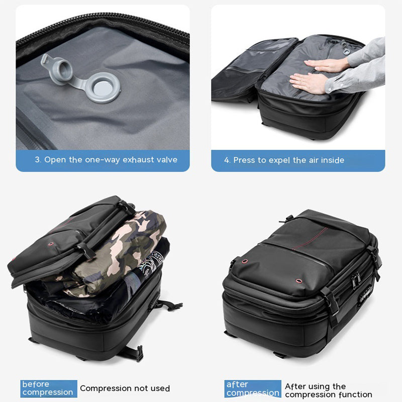 Business Travel Backpack and Multifunction Computer Bag