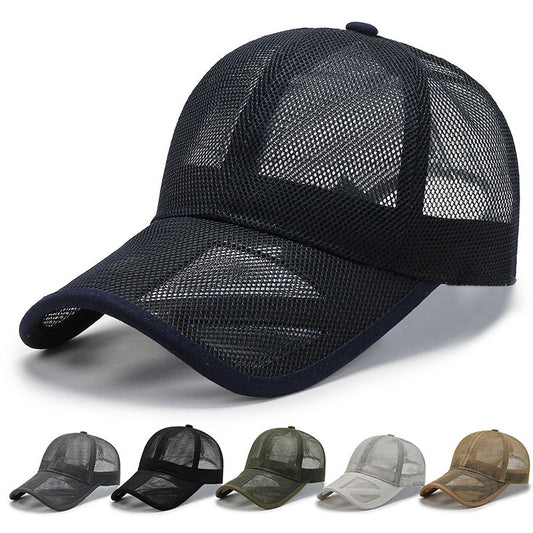 Men's Cap Spring And Summer Breathable Mesh