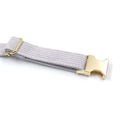 Corduroy Dog Collar Personality DIY Lettering
