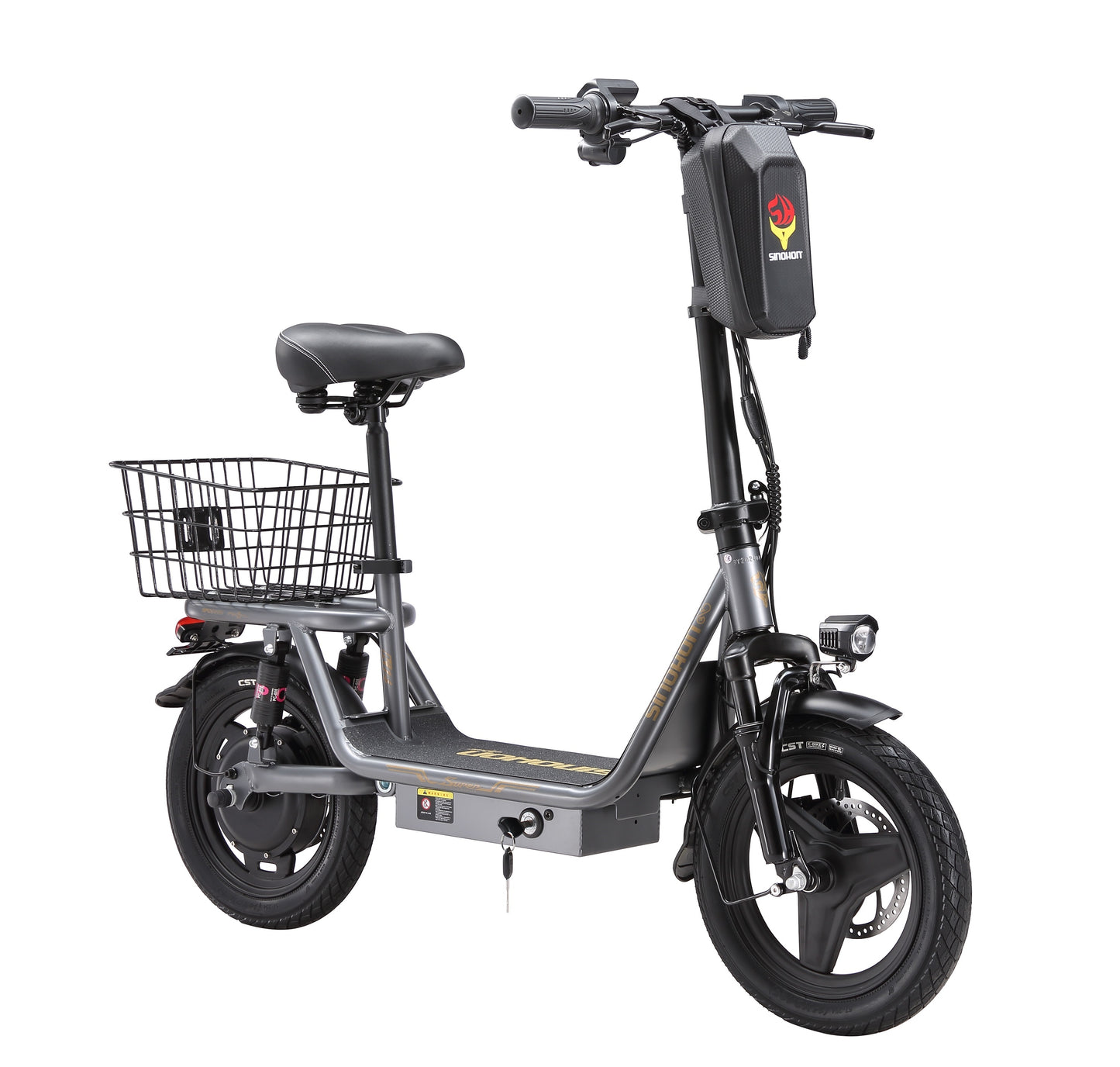 K14Electric Scooter Motor Power 500W Battery Capacity 36V 15.6Ah Tire Size 14inches Max Speed 32KM
