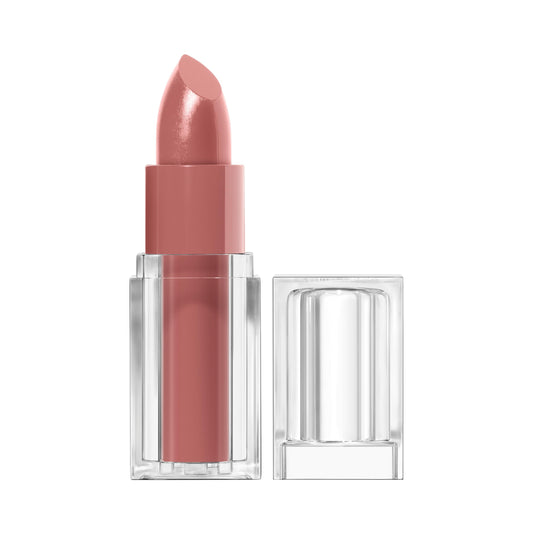 CoverGirl Clean Lip Color, Crema, Satin Finish, 24-Hour Wear, Squalane, Avocado & Aloe, Carmine-Free, Non-Drying