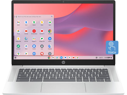 HP Chromebook 15a, 15.6-inch FHD Display, Intel Core i3-N305, 8GB RAM, 128GB UFS, Intel UHD Graphics, ChromeOS, Wi-Fi 6, Bluetooth 5.3, Numeric Keypad, Fast Charge, Mineral Silver, 9J6K2PA