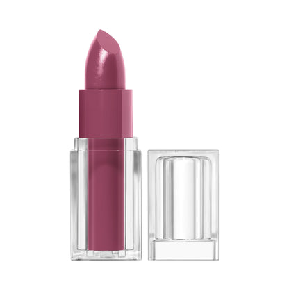 CoverGirl Clean Lip Color, Blooming Lilac, Satin Finish, 24-Hour Wear, Squalane, Avocado & Aloe, Non-Drying