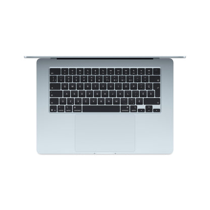 Apple 2025 MacBook Air 15-inch Laptop with M4 chip: Built for Apple Intelligence, 16GB Unified Memory, 256GB SSD Storage, Touch ID; Sky Blue - French Keyboard