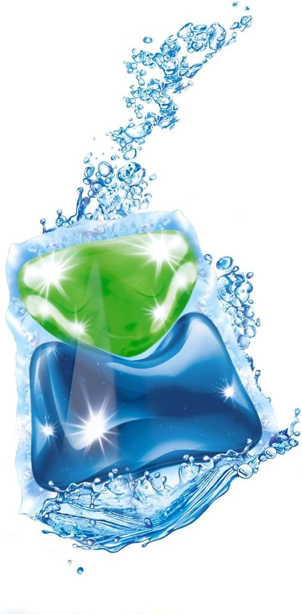 All Mighty Pacs Laundry Detergent 4 In 1 With Odor Lifter, Tub, 60 Count