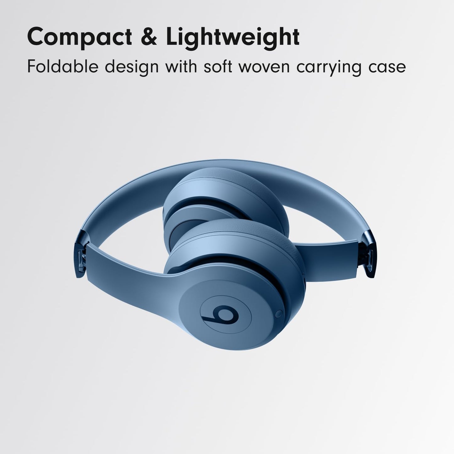 Beats Solo 4 Wireless Headphones with 20W Power Adapter - Slate Blue