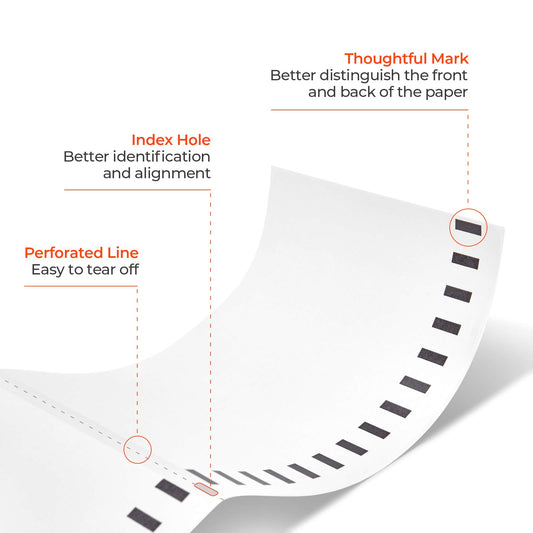 MUNBYN 4"x6" Direct Thermal Shipping Labels, 880 Labels/4 Rolls(220 Pcs per Roll), Perforated Postage Paper Compatible with DYMO LabelWriter 4XL 1744907,1755120, MUNBYN and Other Printers