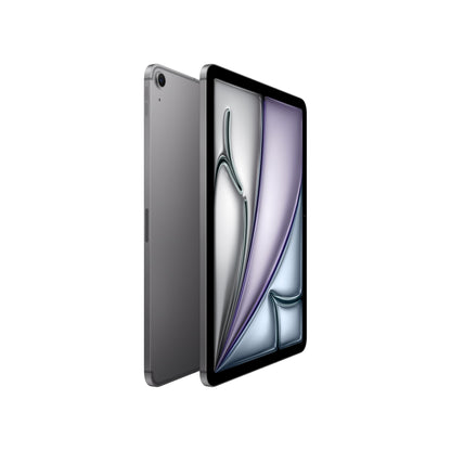 Apple iPad Air 11-inch with M3 chip Built for Apple Intelligence, Liquid Retina Display, 256GB, 12MP Front/Back Camera, Wi-Fi 6E + 5G Cellular, Touch ID, All-Day Battery Life — Space Gray