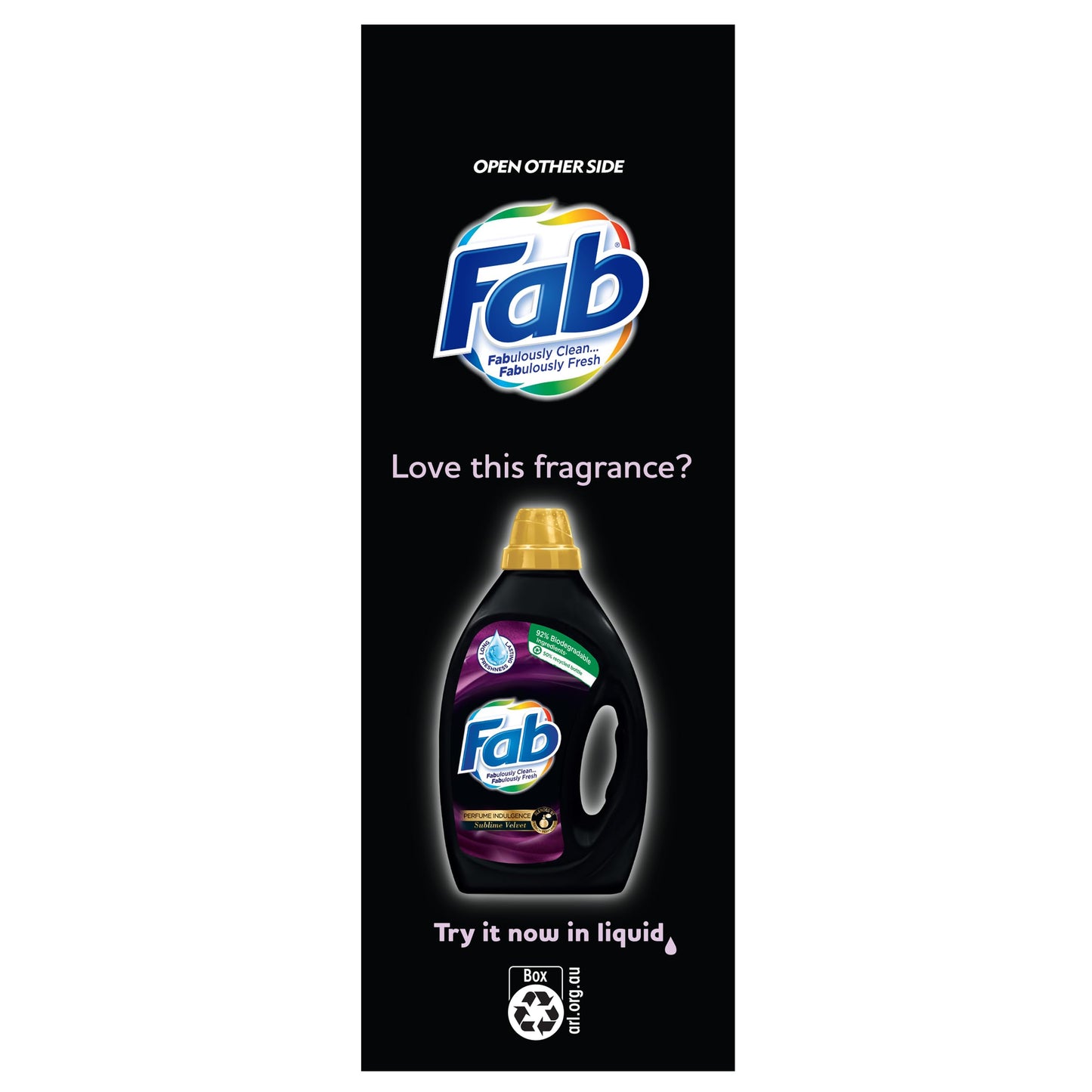 Fab Perfume Indulgence Sublime Velvet, Laundry Powder Washing Detergent, (packaging may vary), 1.8 Kilograms (Pack of 2)