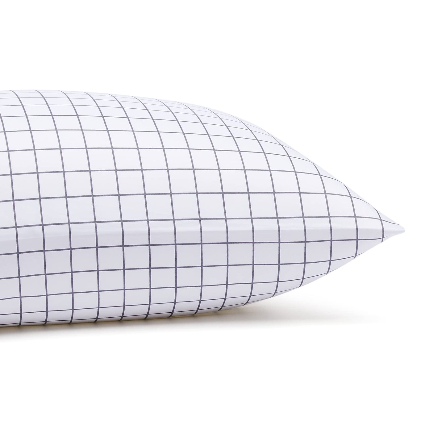 Lightweight Super Soft Easy Care Microfiber Bed Sheet Set with 36-cm Deep Pockets - Double / Full, Blue Gray