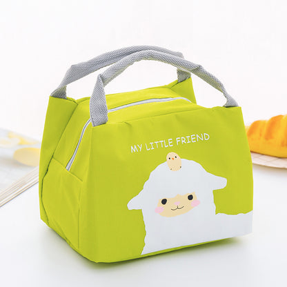 Cartoon Cute Student Insulation Lunch Bag