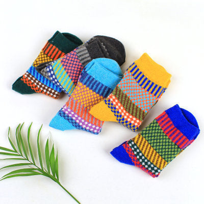 Thick and warm ladies rabbit wool socks