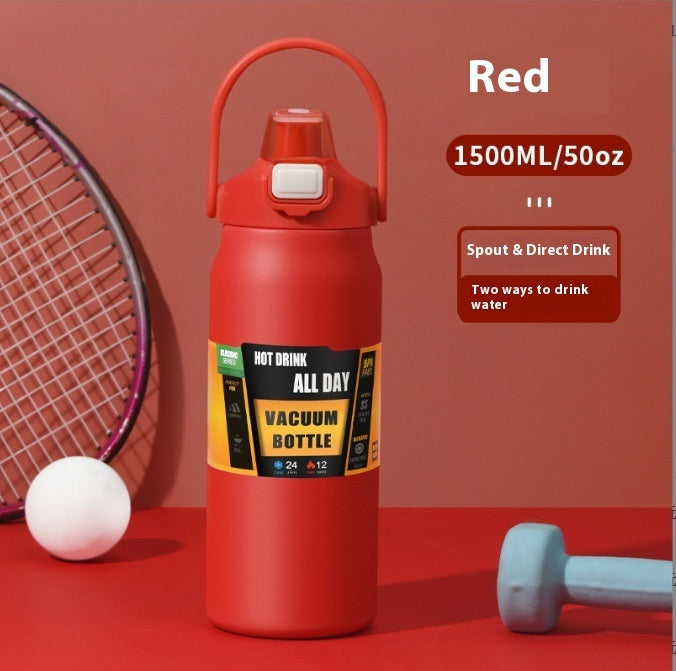 Drinking Straw Insulated Waterbottle