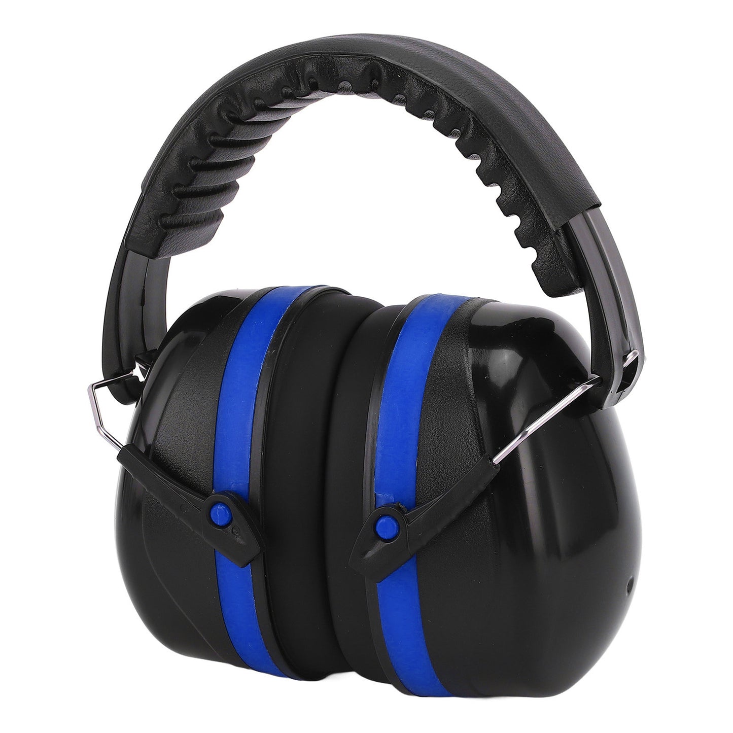 Industrial Earmuffs Noise Blocking Hearing Protection Size Adjustable Folding Ear Muffs for Baby Adults Black Blue