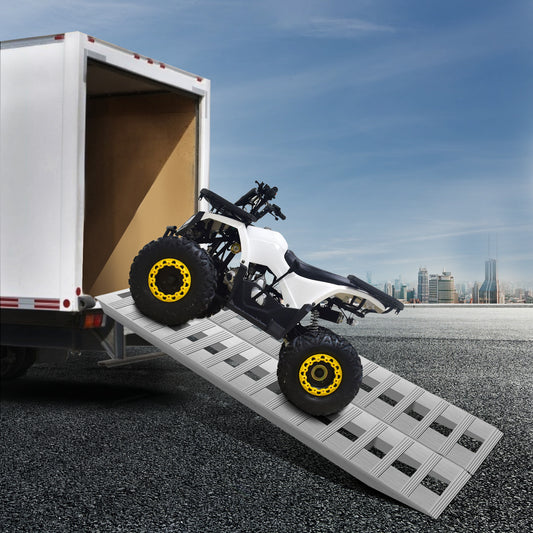 VEVOR 84x14x2.5 Inch Aluminum Ramps 6000LBS Capacity Car Trailer Truck ATV Ramps 1 Pair 2 Ramps