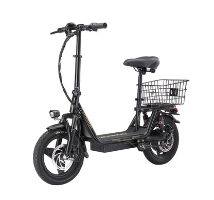 K14Electric Scooter Motor Power 500W Battery Capacity 36V 15.6Ah Tire Size 14inches Max Speed 32KM