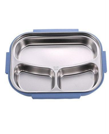 Stylish leakproof Japanese style stainless steel lunch box