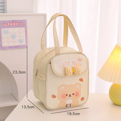 Large Capacity Portable Lunch Box Bag Insulation Lunch Bag