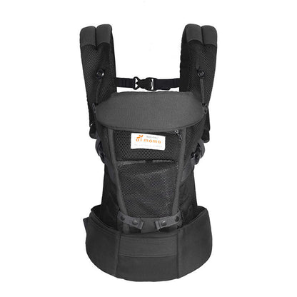 Adjustable baby Carrier - Full Stage Breathable Sling with Waist Stool for Babies