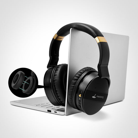 Wireless Noise Canceling Headphones Computer Mobile Bass Gaming