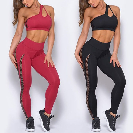 Lifting Sports Leggings Yoga Clothes Set - High Performance Activewear