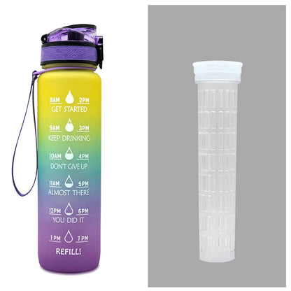 1L Water Bottle  For Sports & Fitness
