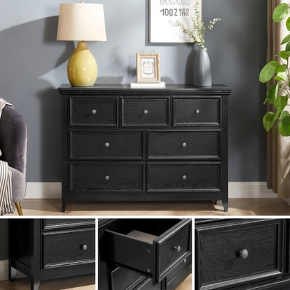 Fiberboard 7-drawer Vanity