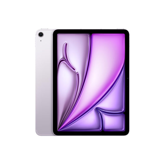 Apple iPad Air 11-inch with M3 chip Built for Apple Intelligence, Liquid Retina Display, 512GB, 12MP Front/Back Camera, Wi-Fi 6E + 5G Cellular, Touch ID, All-Day Battery Life — Purple
