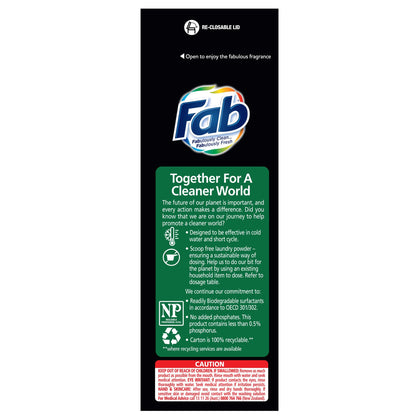 Fab Perfume Indulgence Gold Absolute Laundry Powder Detergent, 3.8 Kilograms