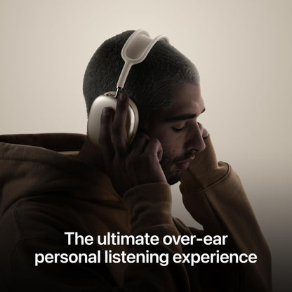 AirPods Max Wireless Over-Ear Headphones, Pro-Level Active Noise Cancellation, Transparency Mode, Personalized Spatial Audio, USB-C Charging, Bluetooth Headphones for iPhone - Orange