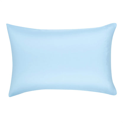 7-Piece Lightweight Microfiber Bed-in-a-Bag Comforter Bedding Set - King, Blue Stripe