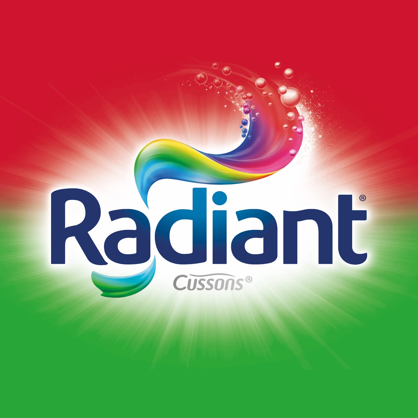 Radiant Washing Powder Laundry Detergent for Whites or Colours, 2kg (Pack of 2)