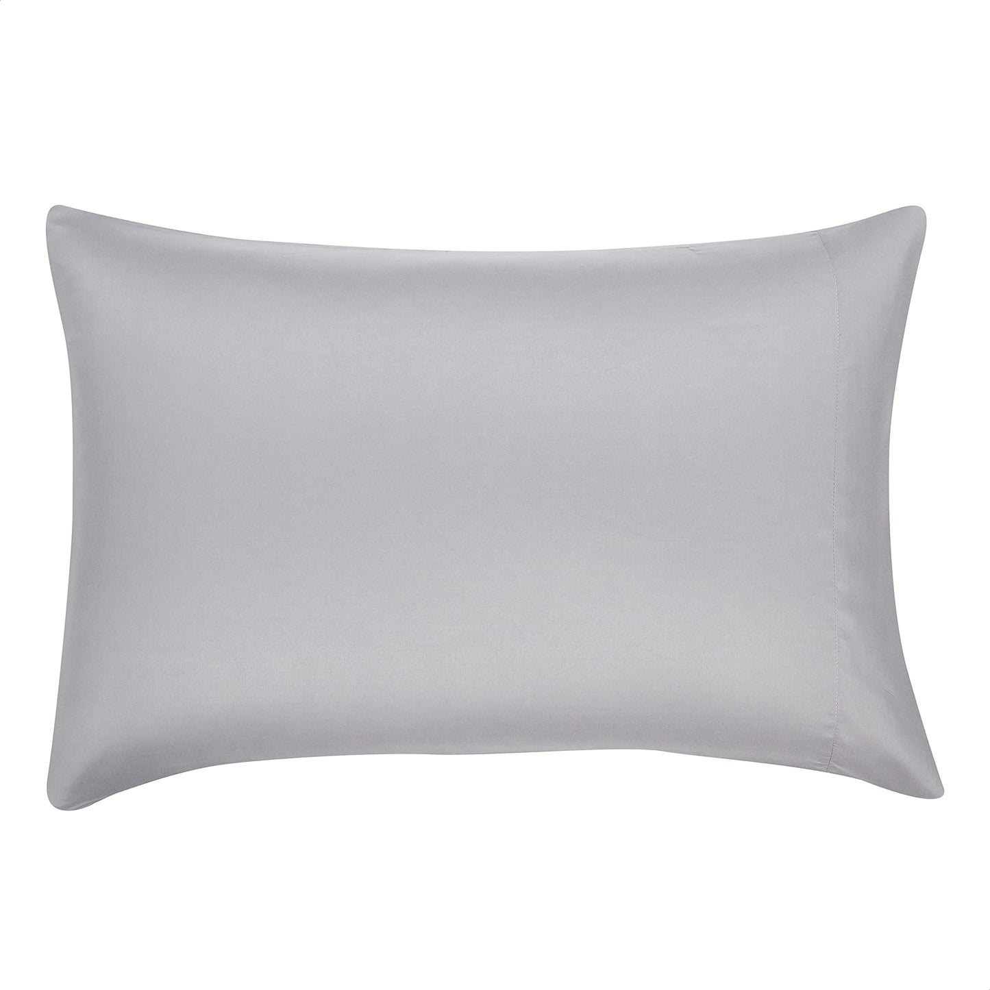 7-Piece Lightweight Microfiber Bed-in-a-Bag Comforter Bedding Set - Full/Queen, Gray Calvin Stripe