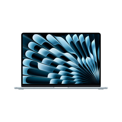 Apple 2025 MacBook Air 15-inch Laptop with M4 chip: Built for Apple Intelligence, 16GB Unified Memory, 256GB SSD Storage, Touch ID; Sky Blue - English Keyboard