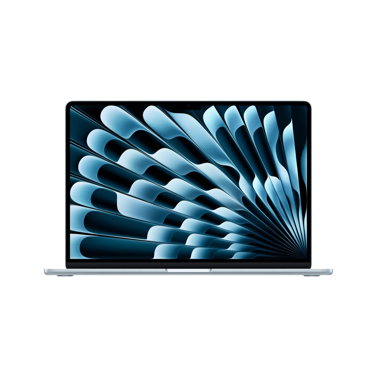 Apple 2025 MacBook Air 15-inch Laptop with M4 chip: Built for Apple Intelligence, 16GB Unified Memory, 512GB SSD Storage, Touch ID; Sky Blue - English Keyboard