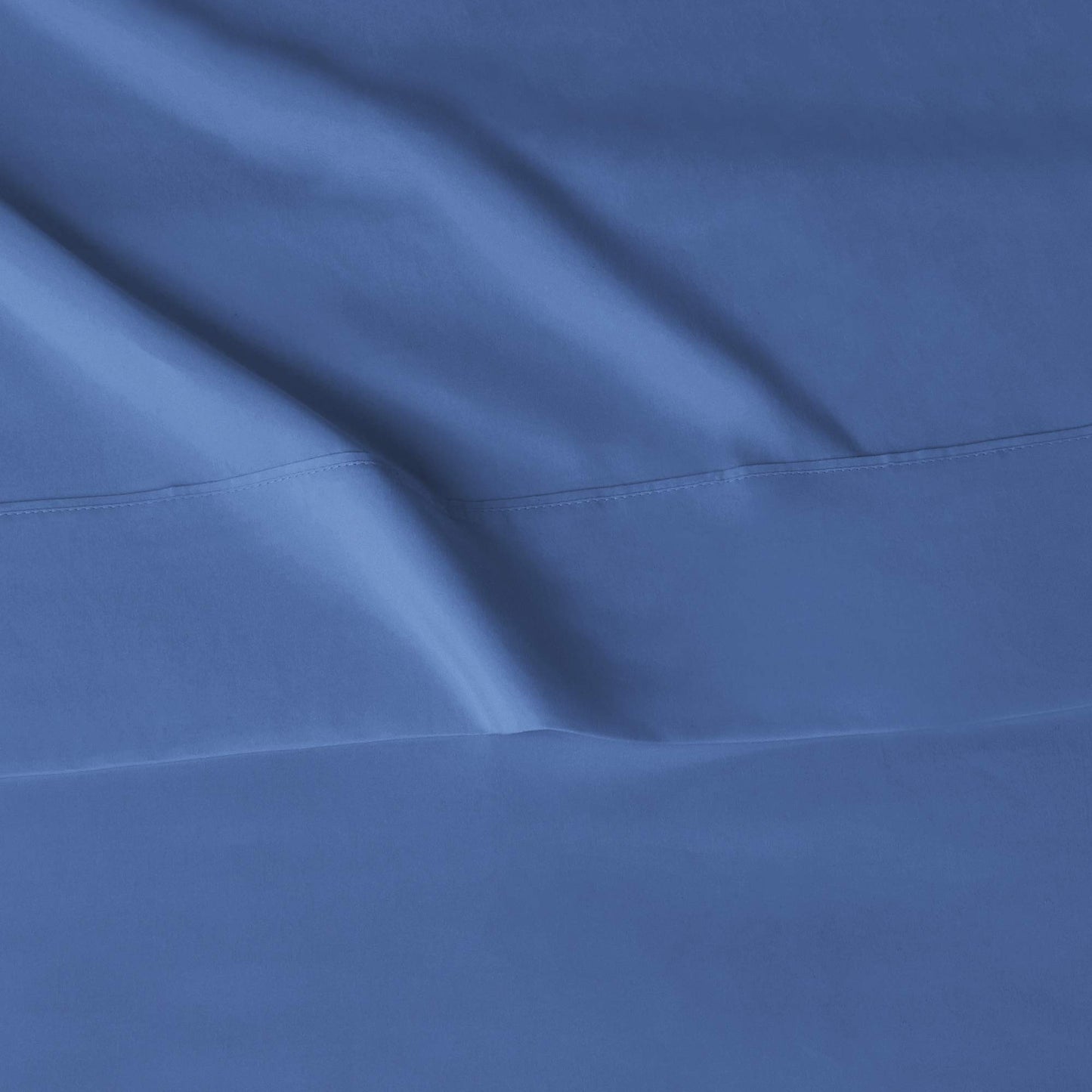 Lightweight Ultra-Soft Breathable Easy Care Microfiber 3-Piece Bed Sheet Set with 14-Inch Deep Pockets, Twin XL, Dutch Blue, Solid